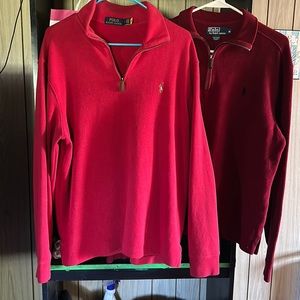 Red Polo Ralph Lauren pullover